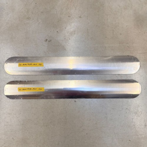 Pair of Alpine aluminium false windows for Defender - Used