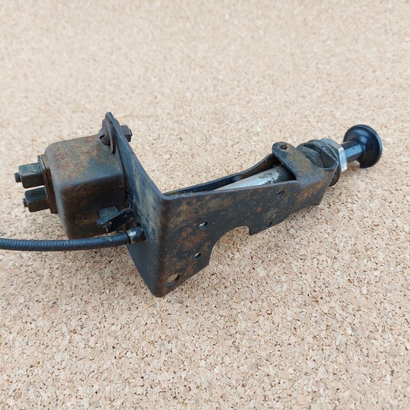Complete choke control lever - Used