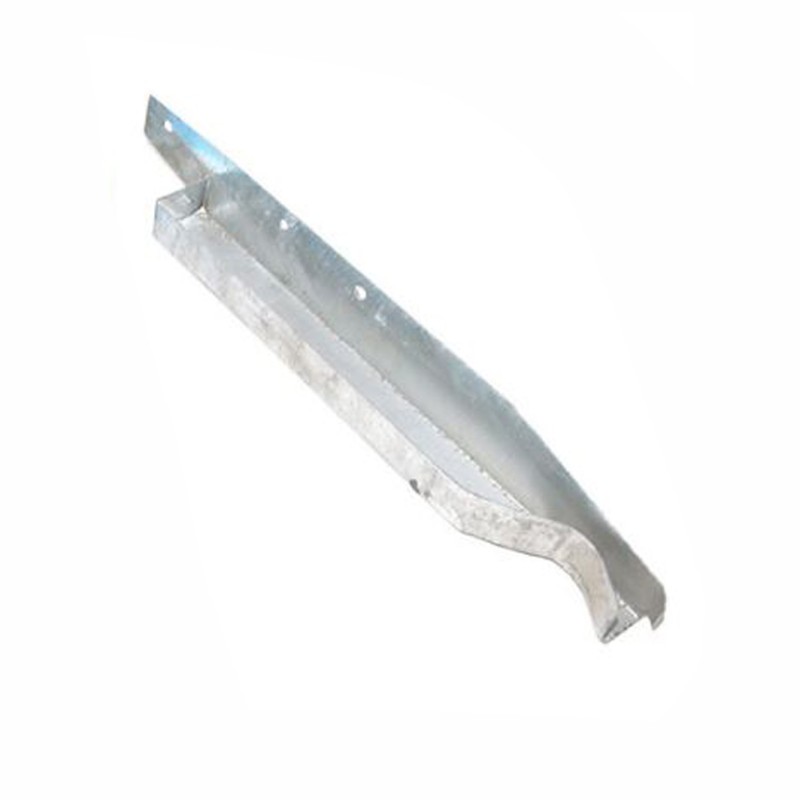 Right-hand side gutter for pick-up cab 1958–84