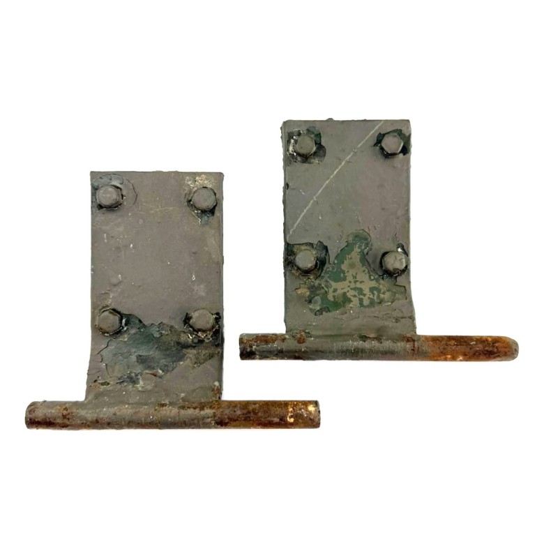 Pair of hinges for bonnet Serie 1 80" - Used
