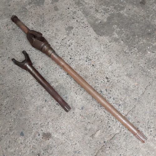 Lot demi-arbres avant 10/24 cannelures - Occasion