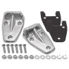 Bonnet hinge kit - stainless steel