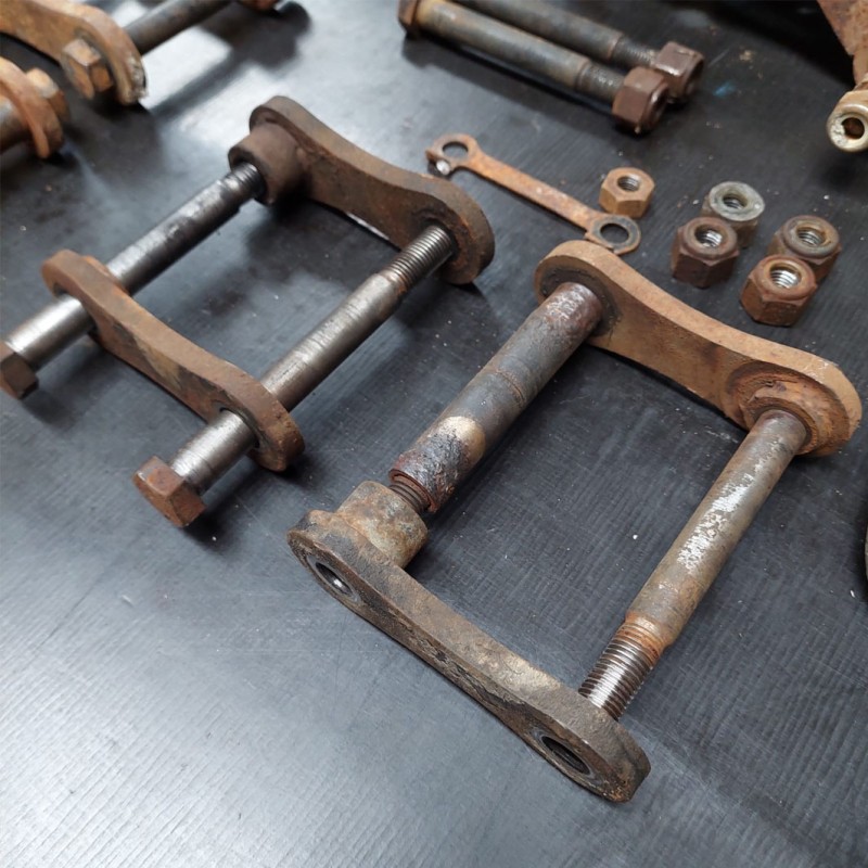 Ensemble fixation lames de ressort Serie 1 86/88" - Occasion