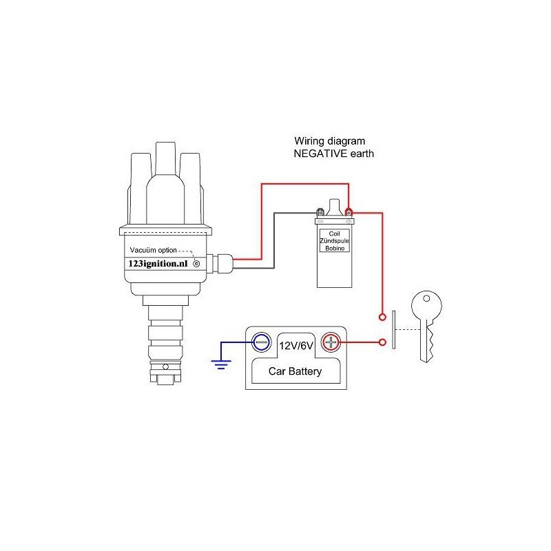 6-cylinder electronic distributor 123ignition