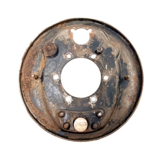 Brake anchor plate 10" assembly LH 1948-64 - Used