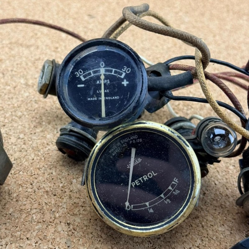 Assorted dashboard instruments 1950–53 – Used