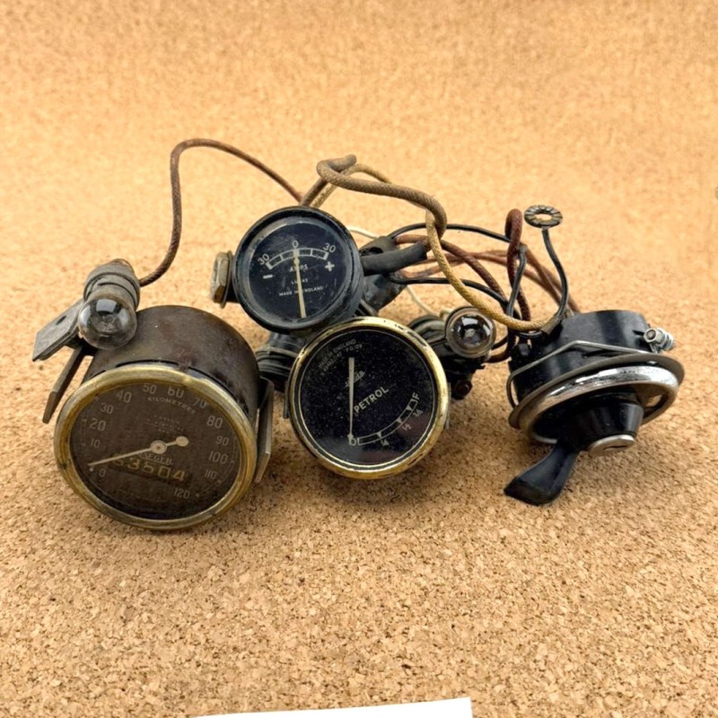 Assorted dashboard instruments 1950–53 – Used