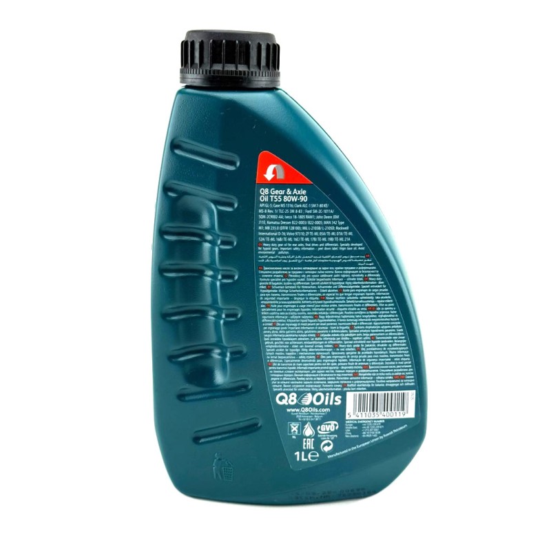 80W-90 API GL5 oil – 1 litre