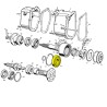 Transfer case output shaft bearing 1948–51