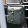 Small Canvas Grab Satchel - khaki
