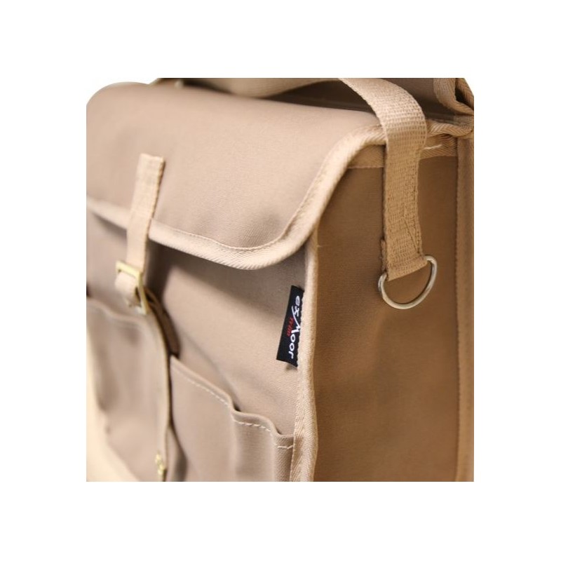 Sacoche en toile - sable