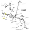Spacer for 2.25L petrol throttle shaft