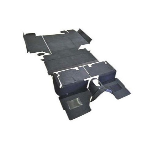Interior floor mat set Def110 SW 2007–2016