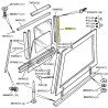 Bande de remplissage pour le haut de porte 1958-84