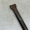 Manual jack handle with wooden grip  - Used