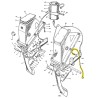 Tuyau maître cylindre - flexible d'embrayage - Serie 2/2A 4 cylindres