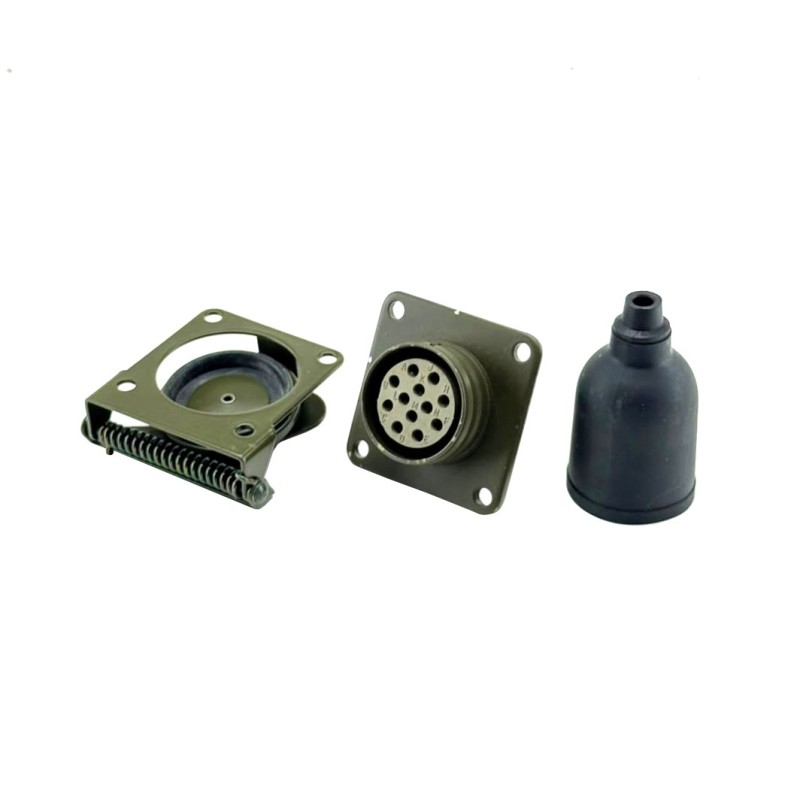 Socle de prise militaire Otan 12 broches - remorque