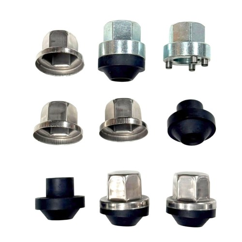 Set of 5 anti-theft nuts – for steel wheels only
