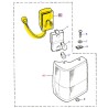 Couvercle clignoteur/position avant avec câblage - RRC