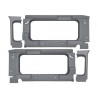 Kit contours de vitres arrière - Def90