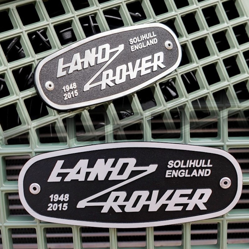 Insigne de calandre Land Rover Heritage 1948 - 2015