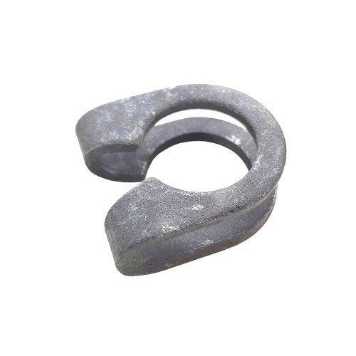 Clamp for track rod end to track rod