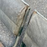2 two-seater sofas – grey elephant – Used
