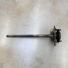 Rear axle shaft complete LH with brake anchor plate