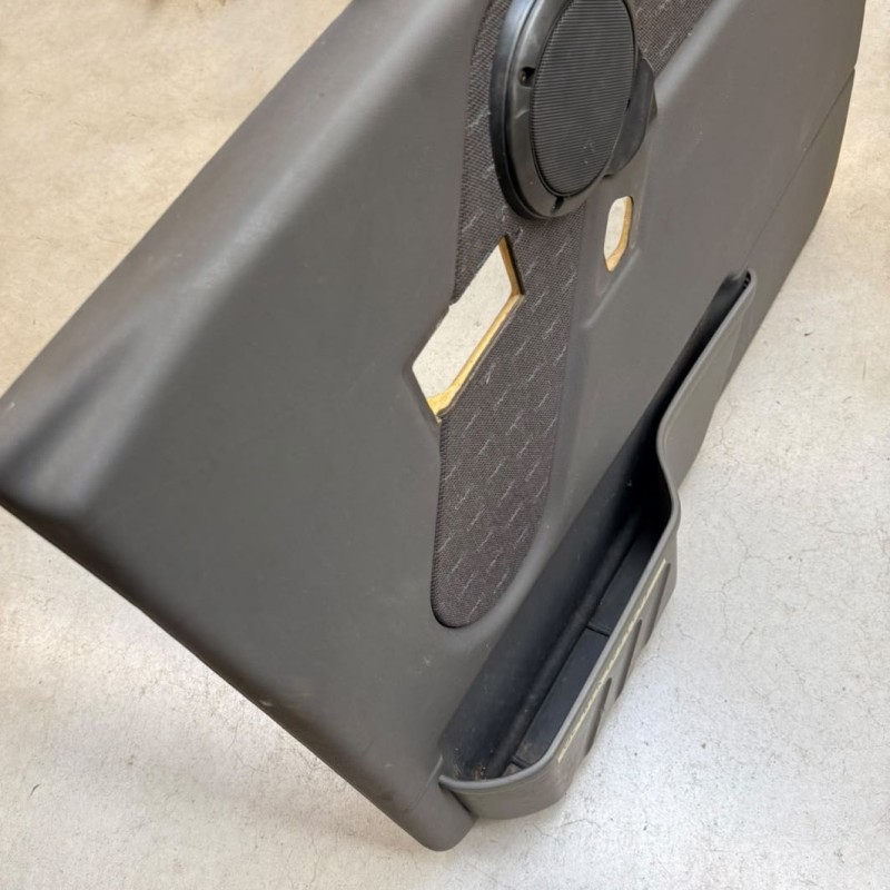 AVD door panel, grey - fabric - with electric window for Disco 1 - Used