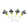 Kit 4 injecteurs 2.25D/2.5D/2.5TD reconditionnés + rondelles
