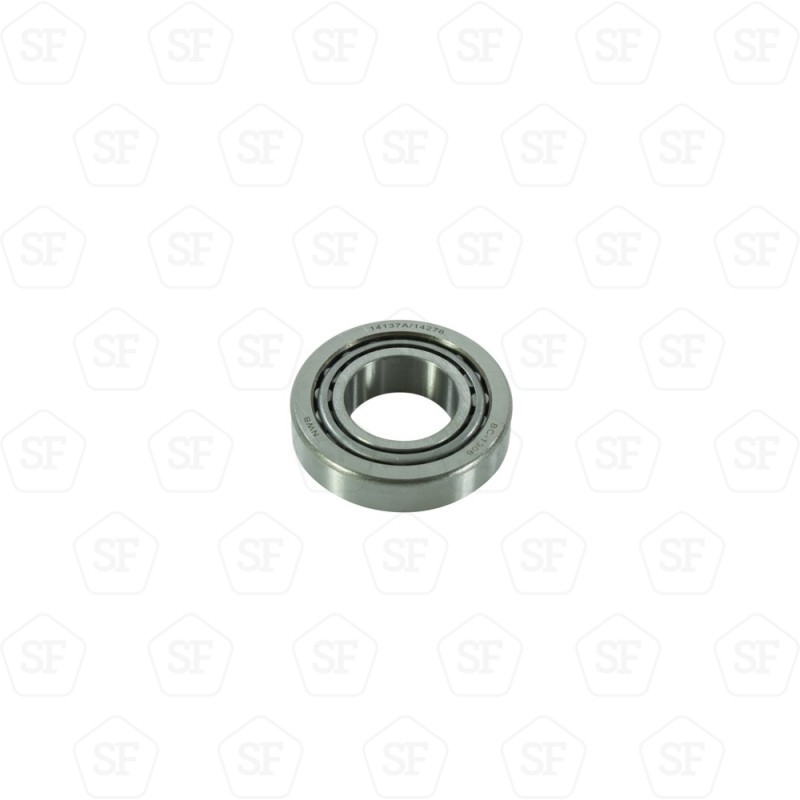Front bearing on the output shaft