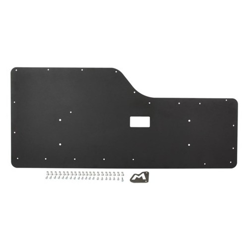 Panneau intérieur alu noir - porte arrière - Disco2