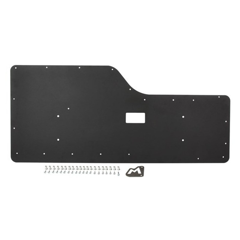 Panneau intérieur alu noir - porte arrière - Disco2