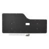 Black aluminium interior panel – rear door – Disco2