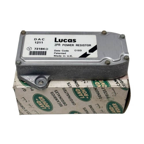 Power resistor for fuel injectors for RRC models from 1986–91