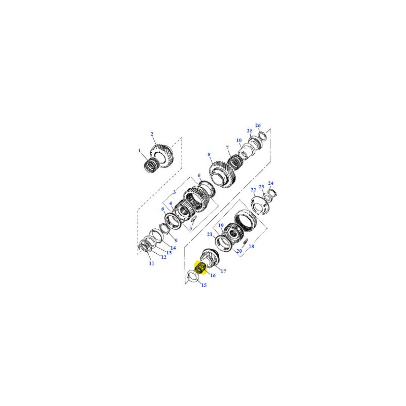 Roulement de 5e - LT77