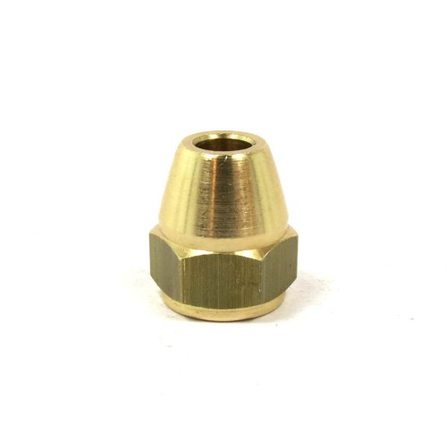 Brass female union 7/16 UNF - 1/4 pipe