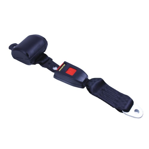 Seat belt lap centre inertia