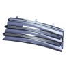 Grille vent triple (set of 2) - Chrome