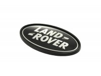 Badge -Rear - Black/Silver - LAND ROVER