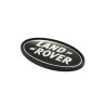Badge "Land Rover" noir/argenté - arrière
