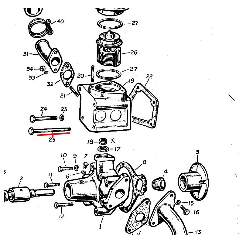 Vis 5/16 BSF x 3 11/16