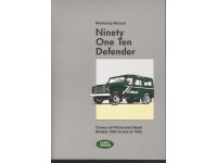 Workshop Manual Defender 90", 110" 1983-1992