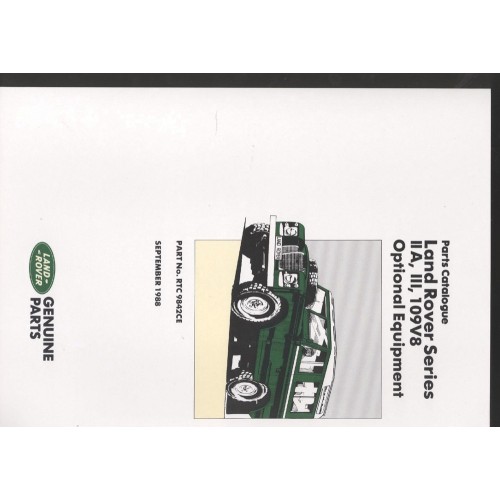 Option Parts Catalogue Serie 2/2A