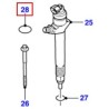 O ring fuel injector 2.4L Puma engine
