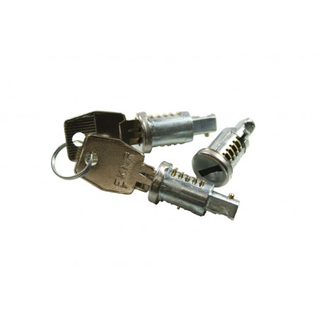 Lock set 3 barrel & 2 key - 1987-2001