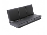 Standard front seat set dark grey vinyl