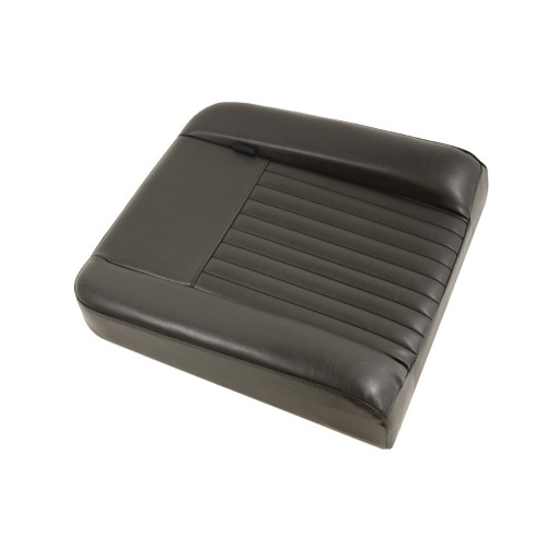 Deluxe front outer back black vinyl