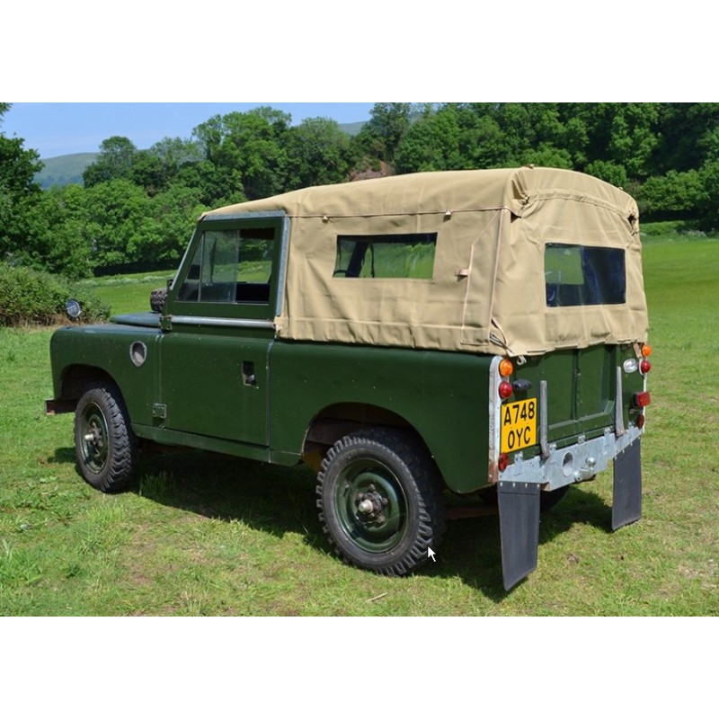 88" full canvas - with side windows