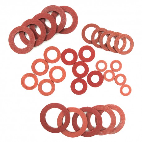 Mixed Fibre Washers 1/4 to 3/4